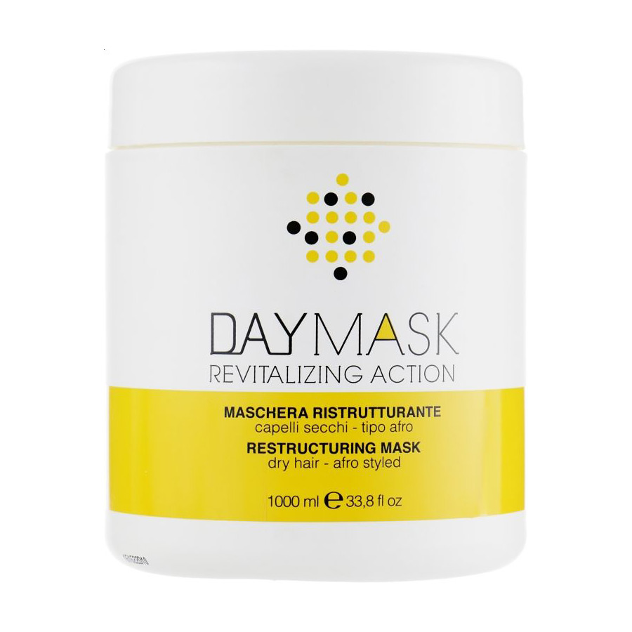 Відновлювальна маска для волосся Punti Di Vista Personal Touc DayMask Restructuring Mask з рослинною плацентою та серцевиною бамбука, 1 л